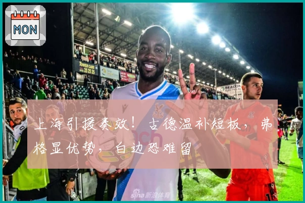 上海引援奏效！古德温补短板，弗格显优势，白边恐难留